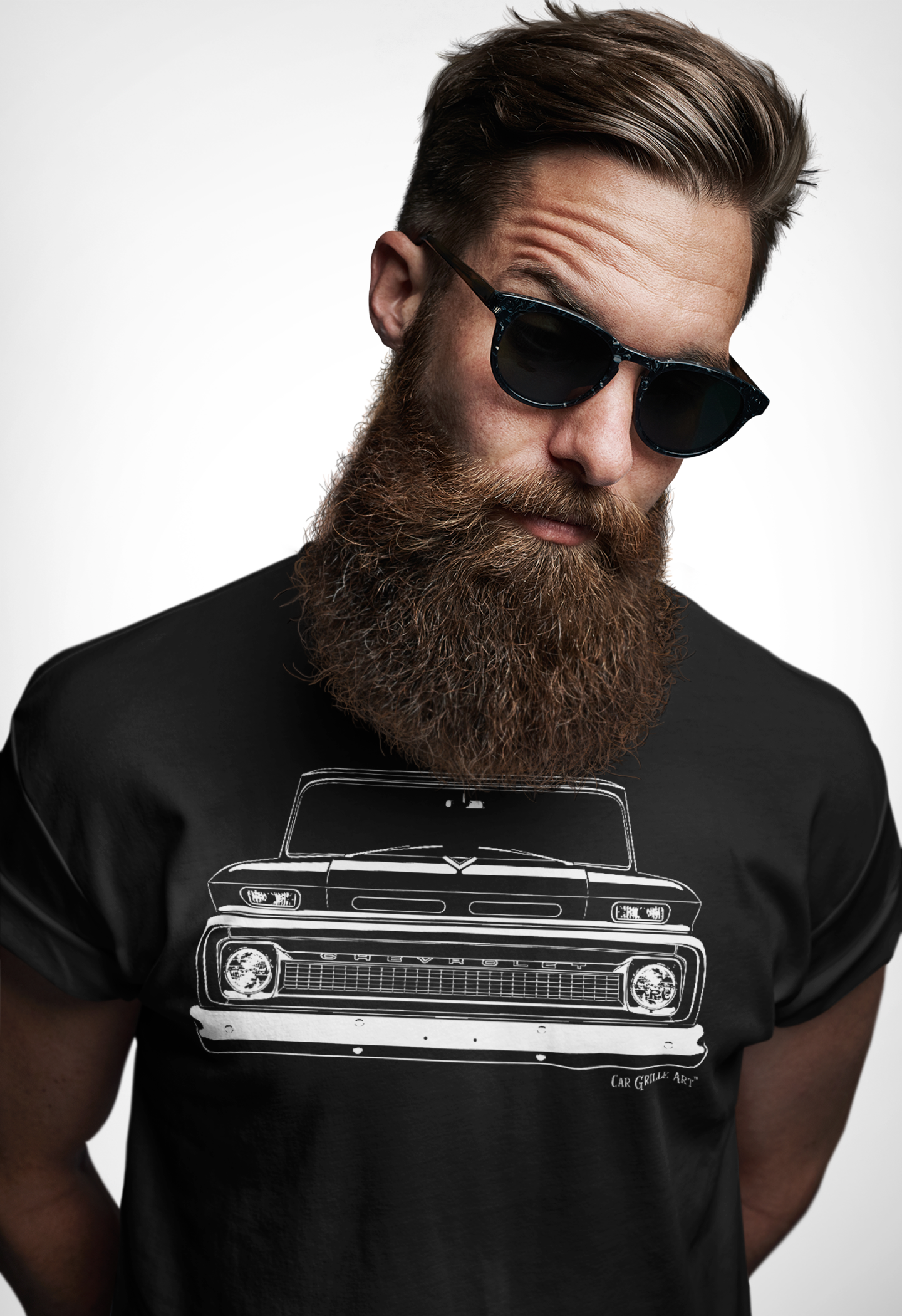 1964–66 Classic C10 Front Grille T-Shirt – CarGrilleArt
